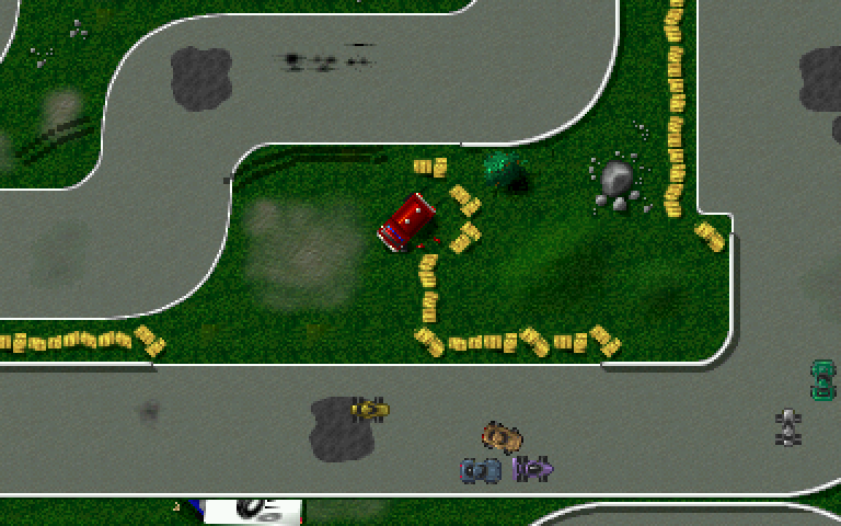Radical Race [Falcon030] atari screenshot